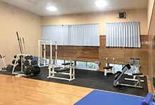 トレーニング室の写真
