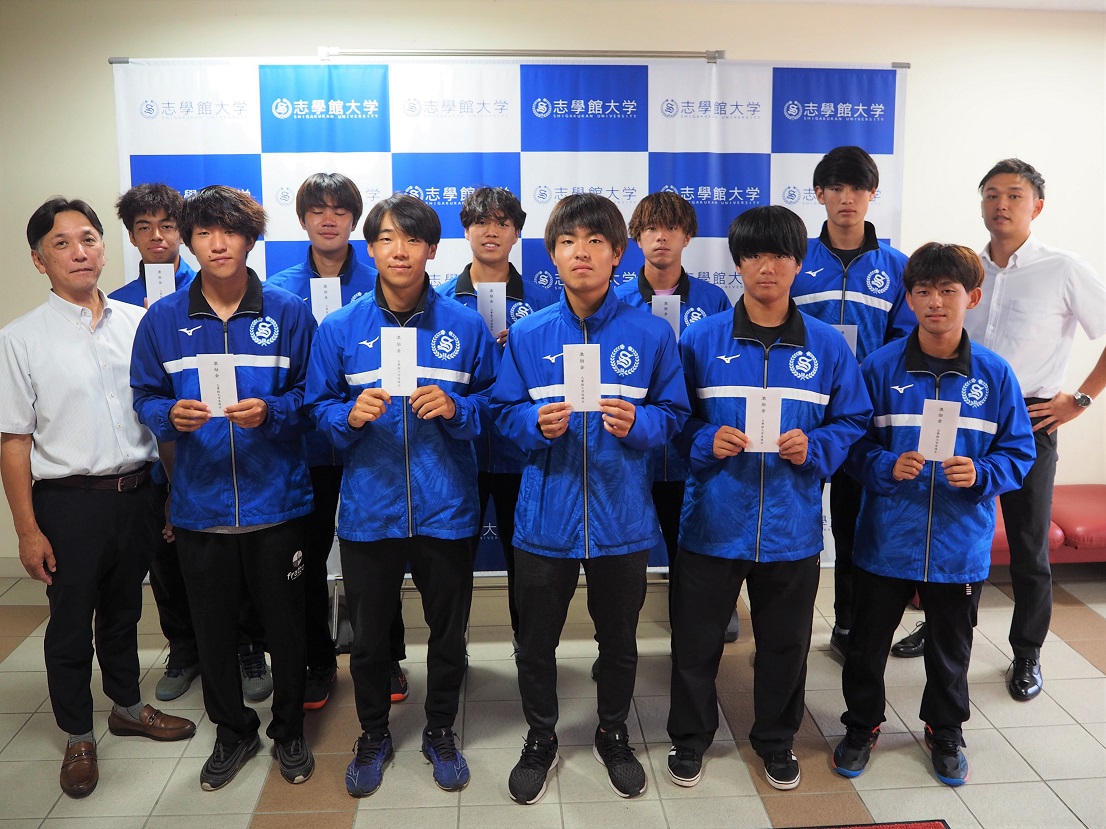 【男子ソフトテニス部】本学学生が全国大会に出場しました：サムネイル画像