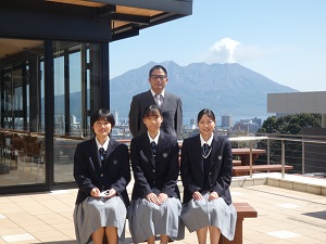 鹿児島県立沖永良部高等学校の皆さんが大学見学に来られました：サムネイル画像