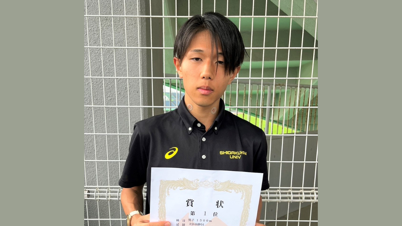 【陸上競技部】九州インカレにて本学学生が優勝！！：サムネイル画像