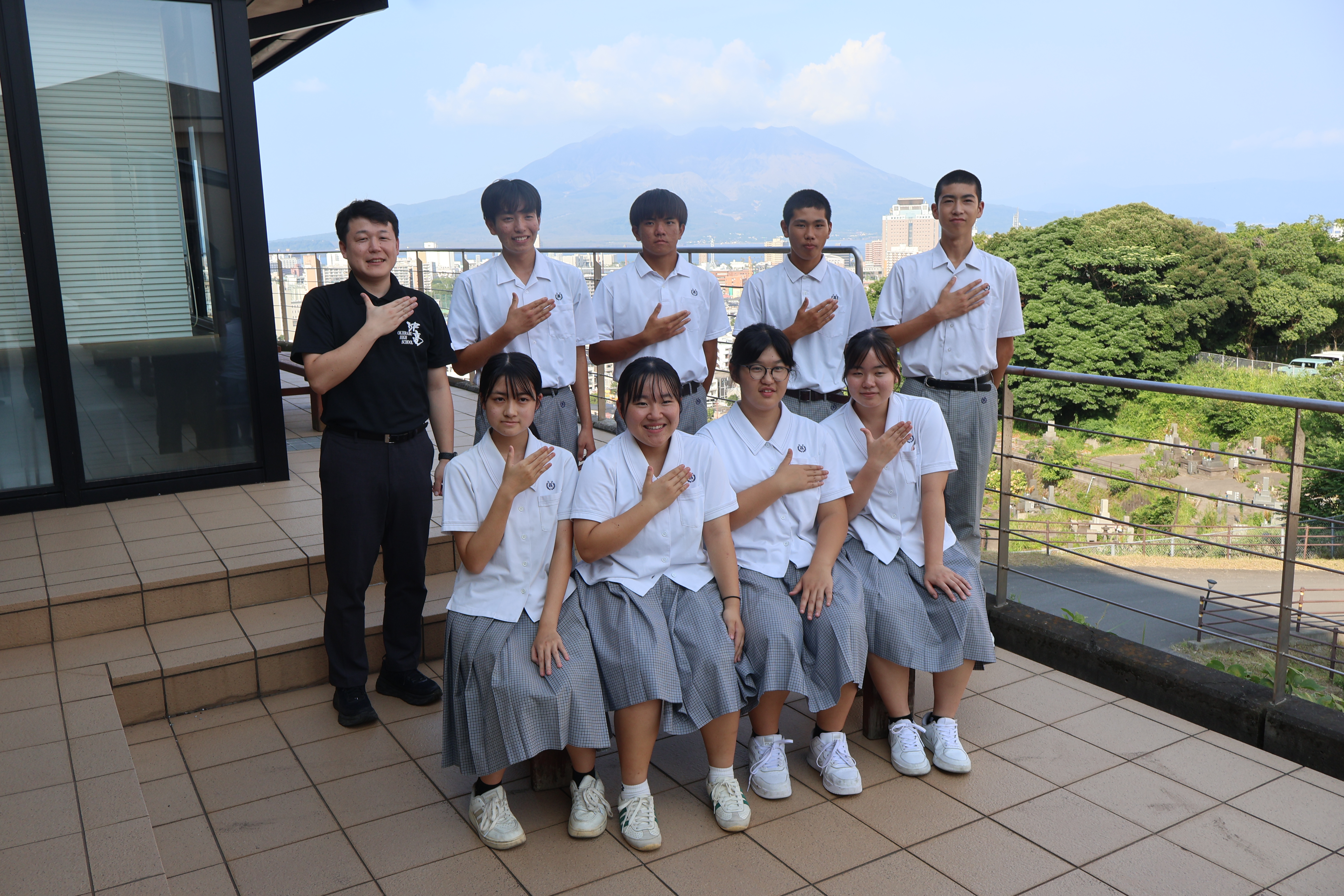 沖永良部高校の皆さんが大学見学に来られました：サムネイル画像